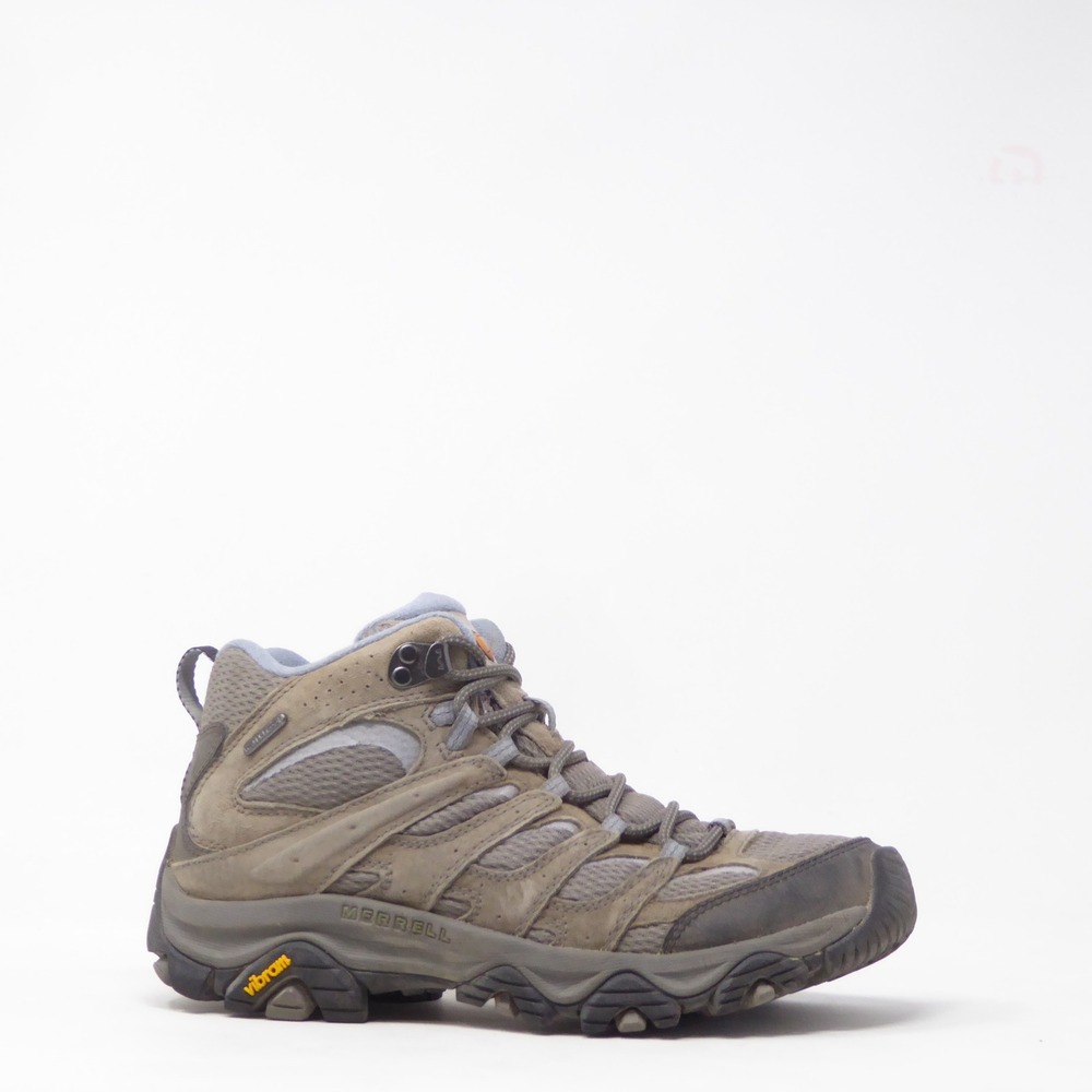 Merrell Womens Hiking Boots Brown Moab 3 Mid Waterproof 8.5